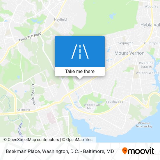 Mapa de Beekman Place