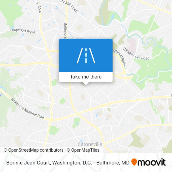 Mapa de Bonnie Jean Court