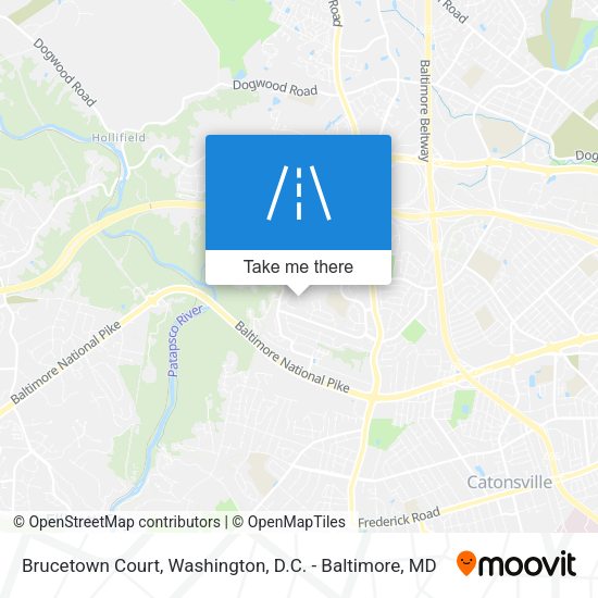 Brucetown Court map