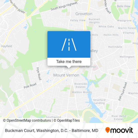 Buckman Court map