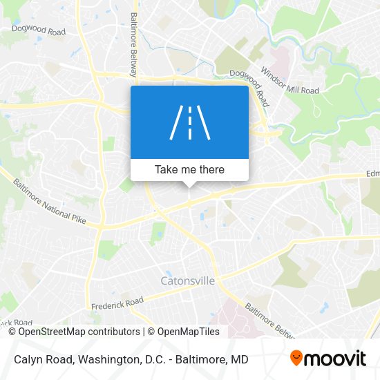 Calyn Road map
