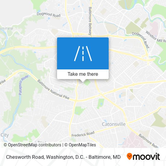 Mapa de Chesworth Road