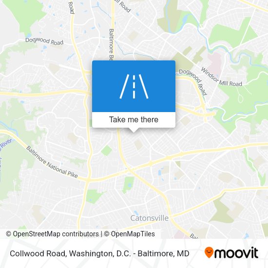 Mapa de Collwood Road
