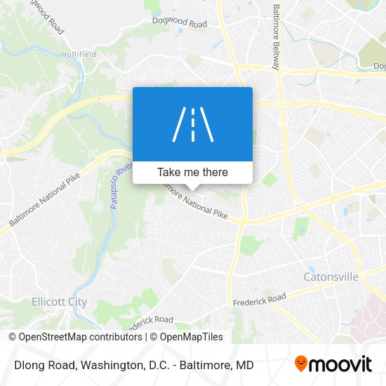 Mapa de Dlong Road