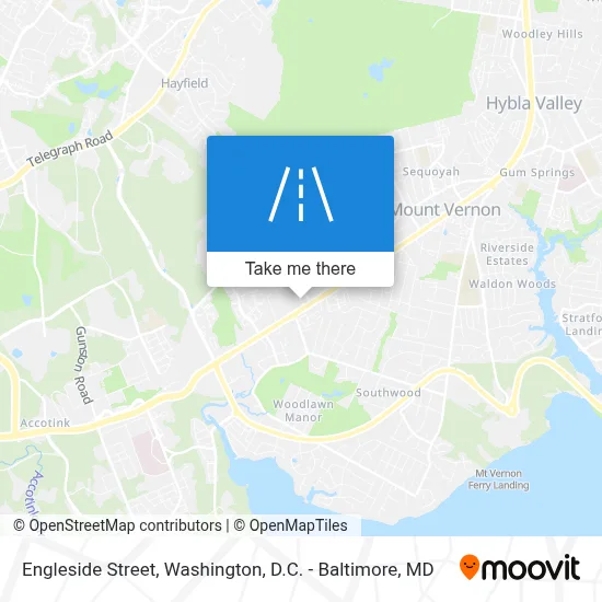 Engleside Street map