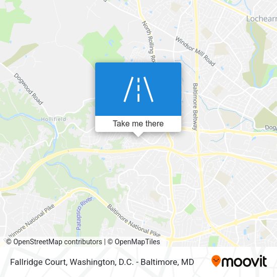 Fallridge Court map
