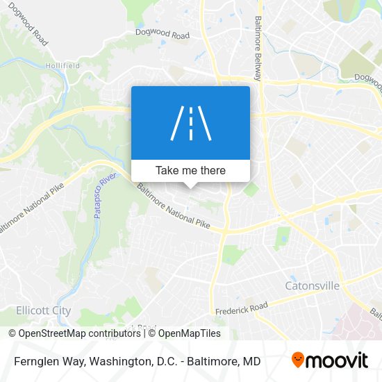 Fernglen Way map