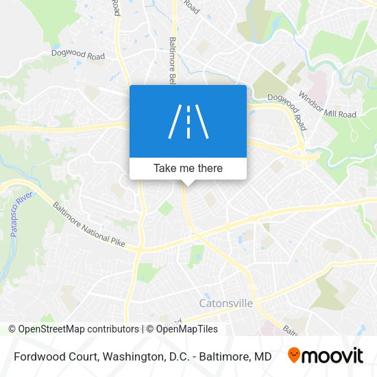 Fordwood Court map
