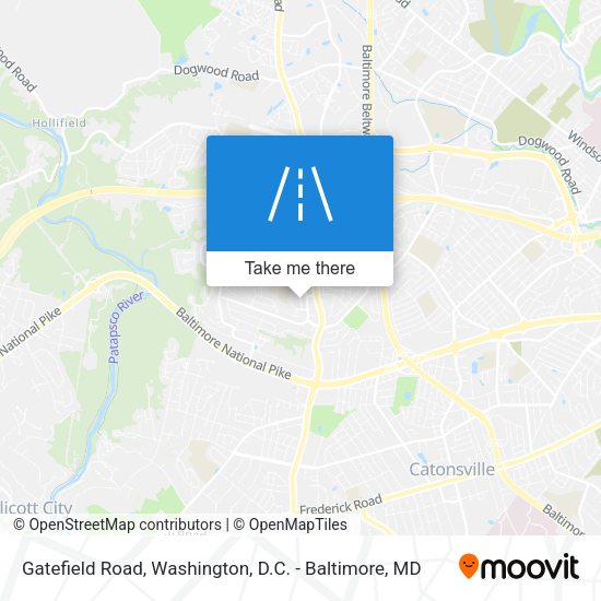 Gatefield Road map