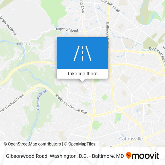Mapa de Gibsonwood Road