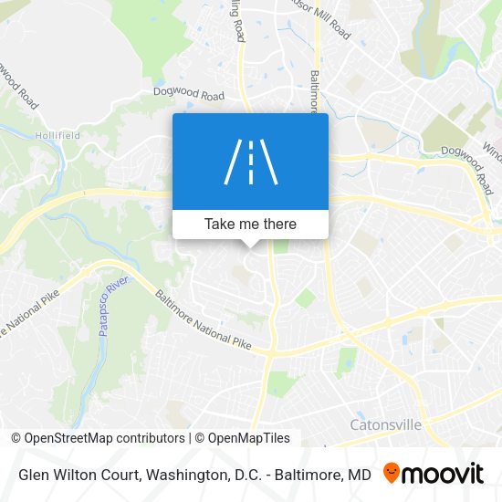 Mapa de Glen Wilton Court