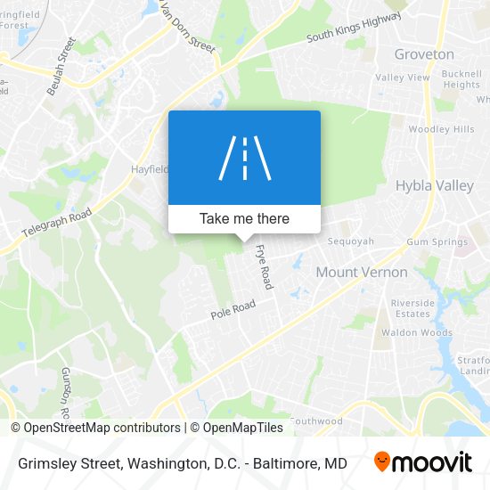 Grimsley Street map