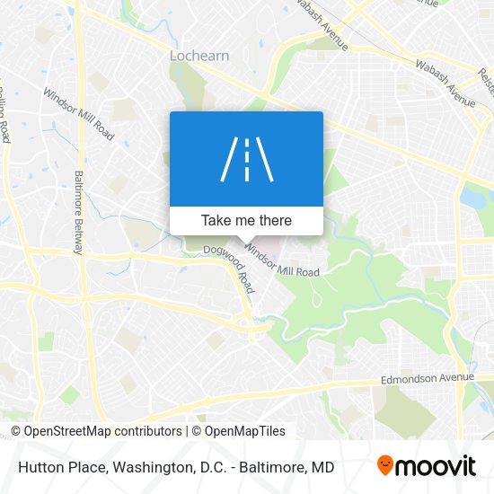 Hutton Place map