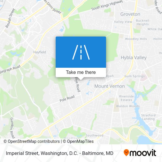Mapa de Imperial Street
