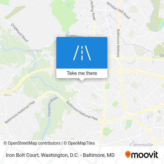 Mapa de Iron Bolt Court
