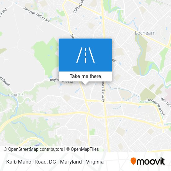 Kalb Manor Road map