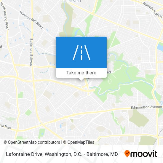 Mapa de Lafontaine Drive