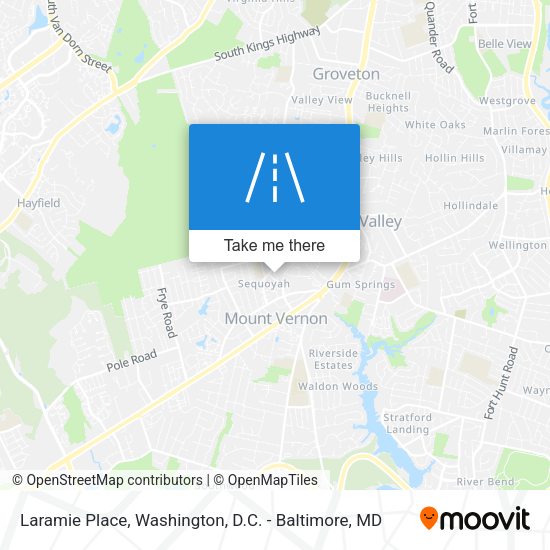 Mapa de Laramie Place