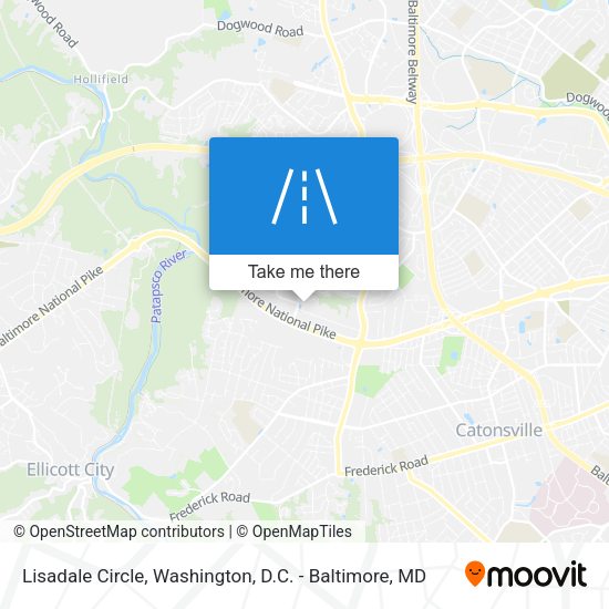 Lisadale Circle map
