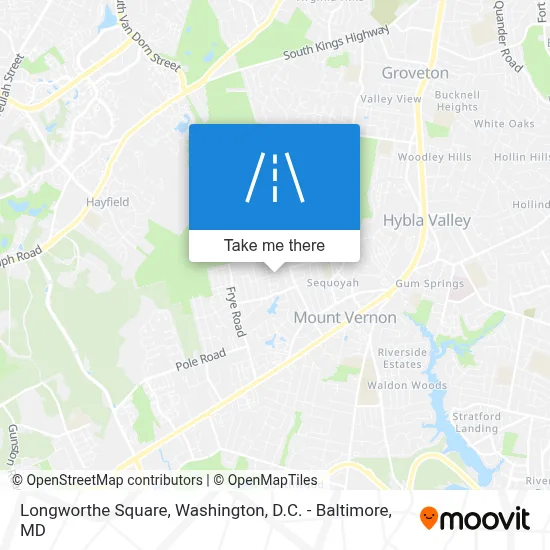 Longworthe Square map