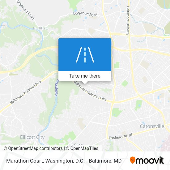 Marathon Court map