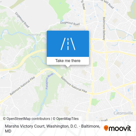 Marshs Victory Court map