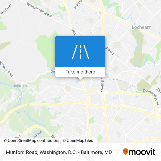Munford Road map