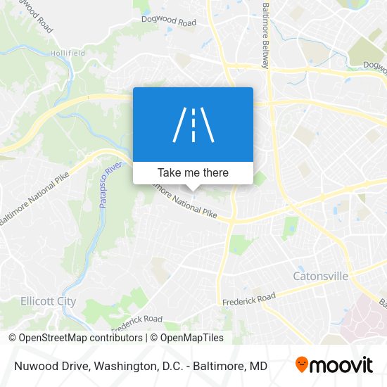 Nuwood Drive map