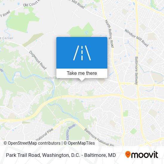 Mapa de Park Trail Road