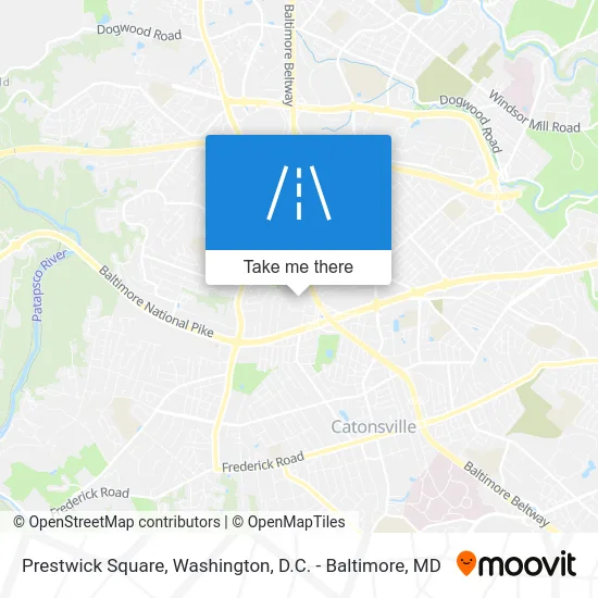 Prestwick Square map