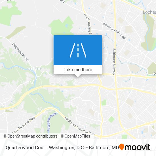 Quarterwood Court map