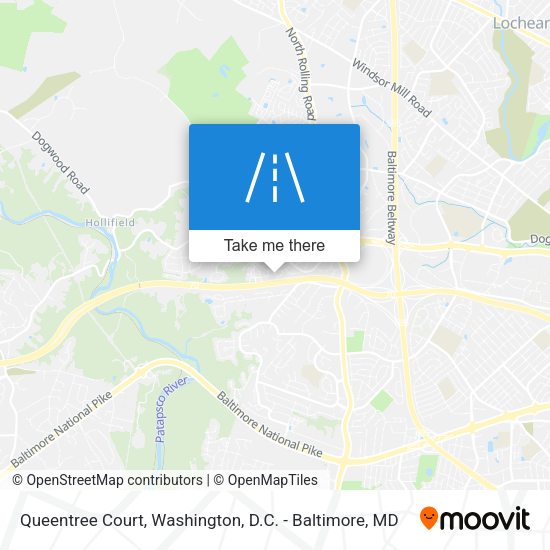 Queentree Court map