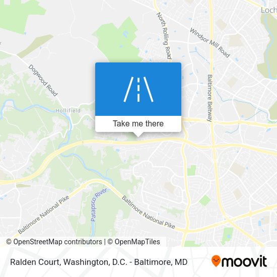 Ralden Court map