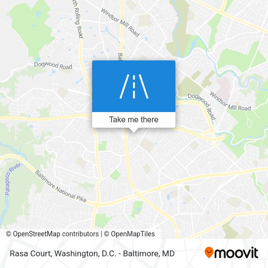 Rasa Court map