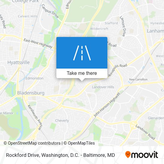Mapa de Rockford Drive