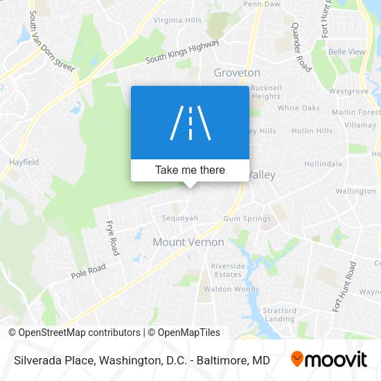 Mapa de Silverada Place
