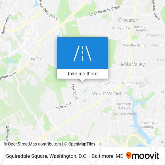 Squiredale Square map