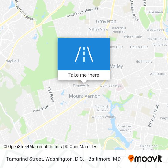Mapa de Tamarind Street
