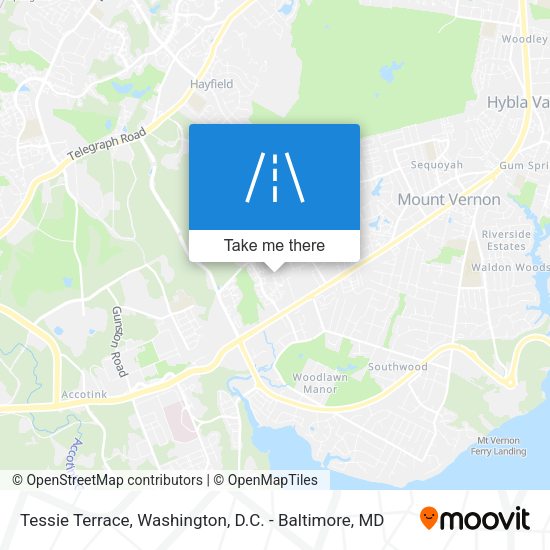 Tessie Terrace map
