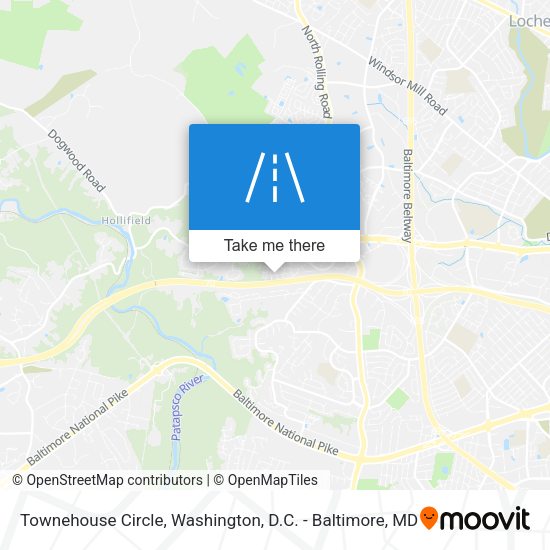 Townehouse Circle map