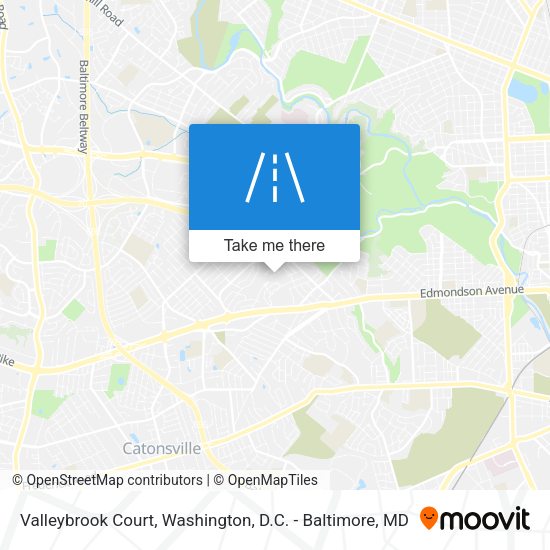 Mapa de Valleybrook Court
