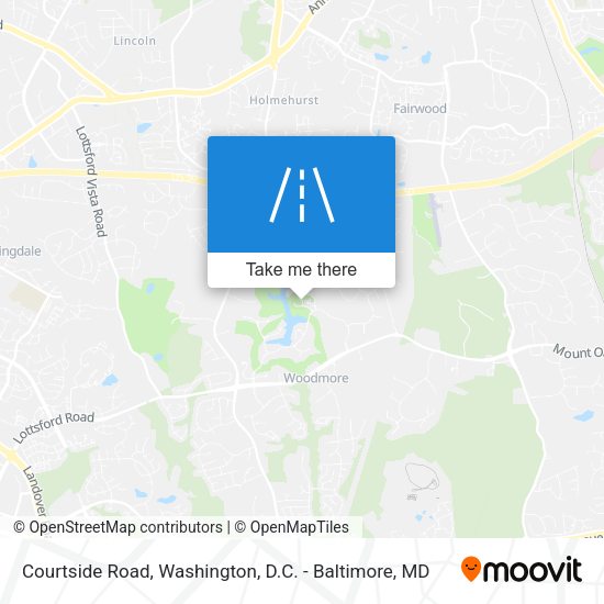 Courtside Road map