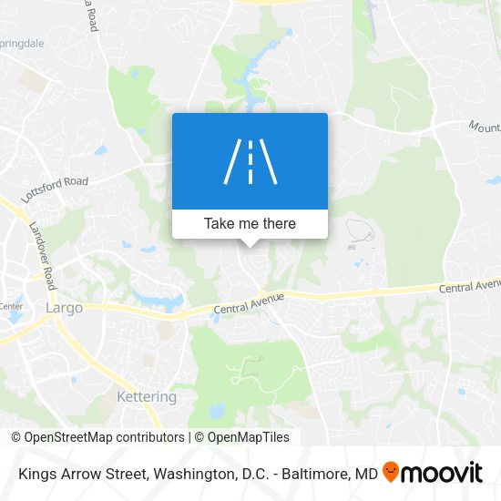 Mapa de Kings Arrow Street
