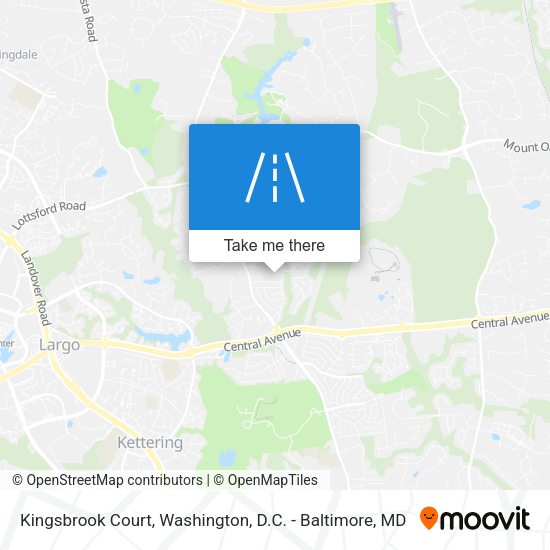 Kingsbrook Court map