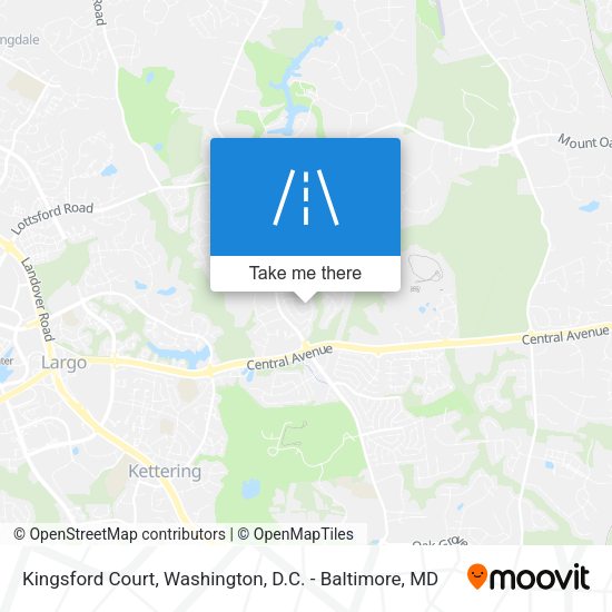 Mapa de Kingsford Court