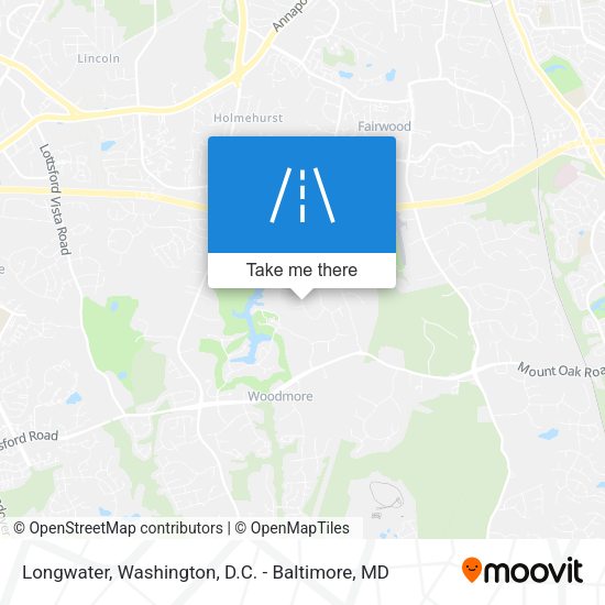 Longwater map