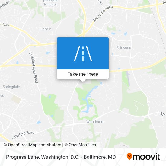 Progress Lane map