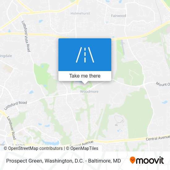 Prospect Green map