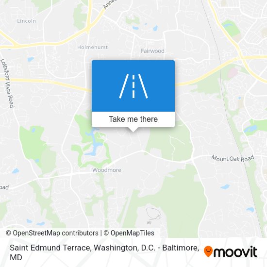 Saint Edmund Terrace map