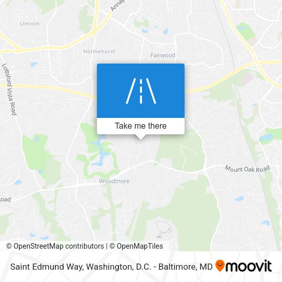 Mapa de Saint Edmund Way
